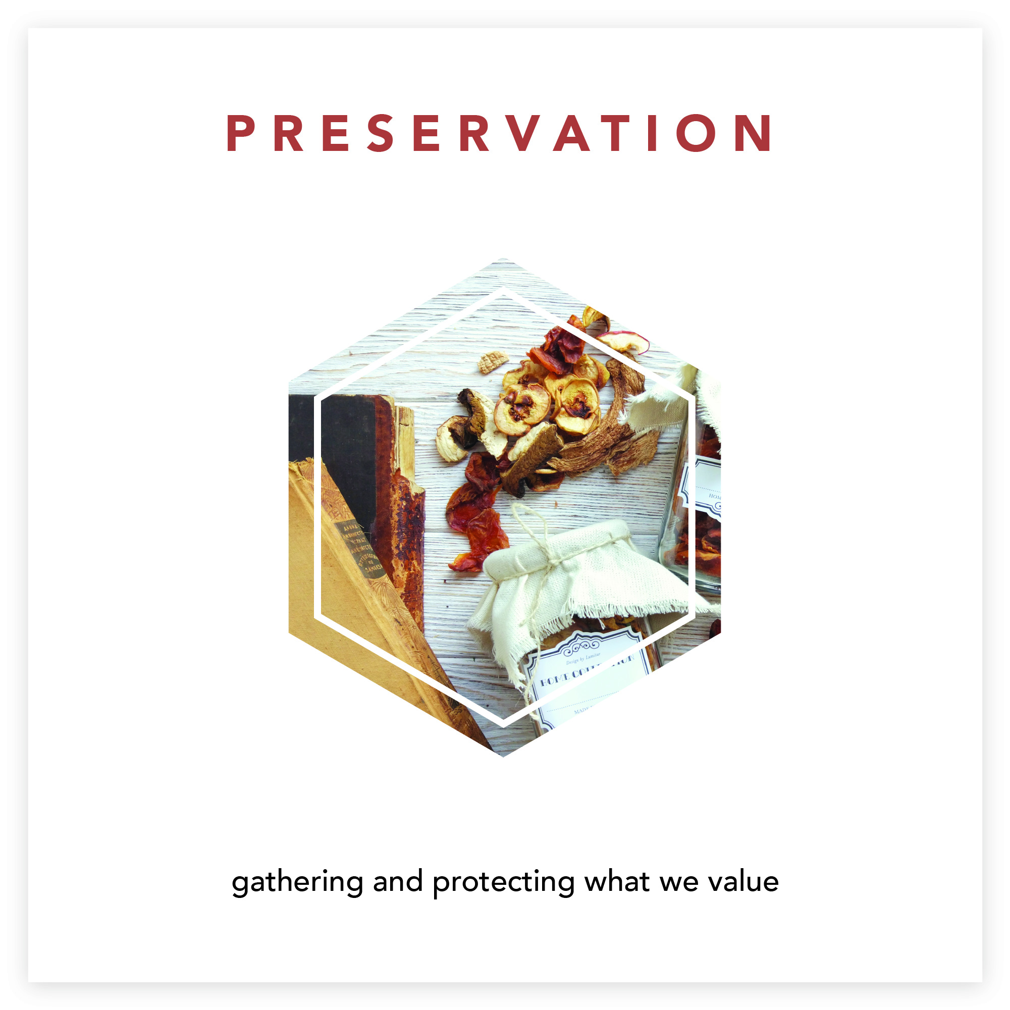 PRESERVATION - gathering and protecting what we value