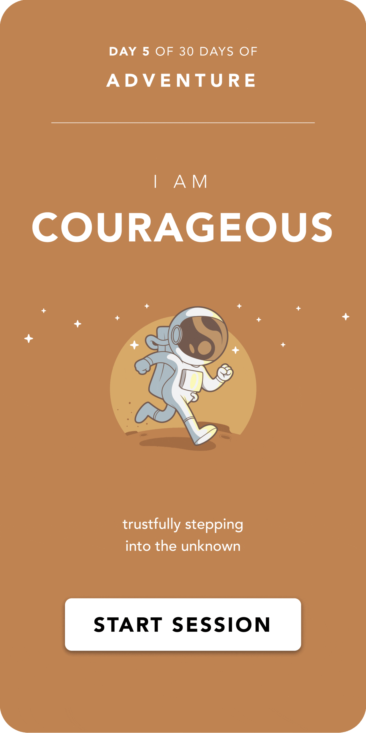 I AM COURAGEOUS