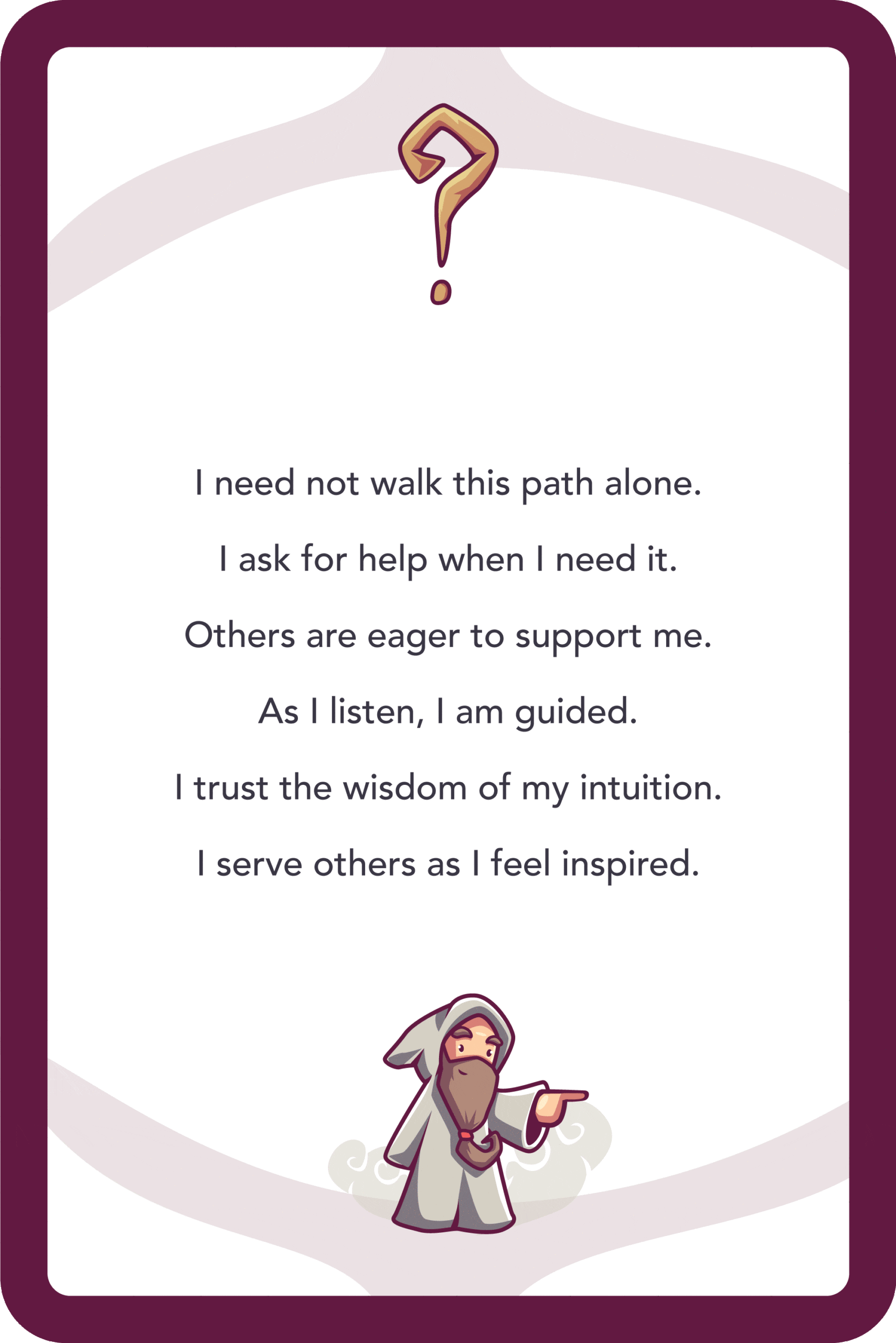 I AM GUIDED affirmation