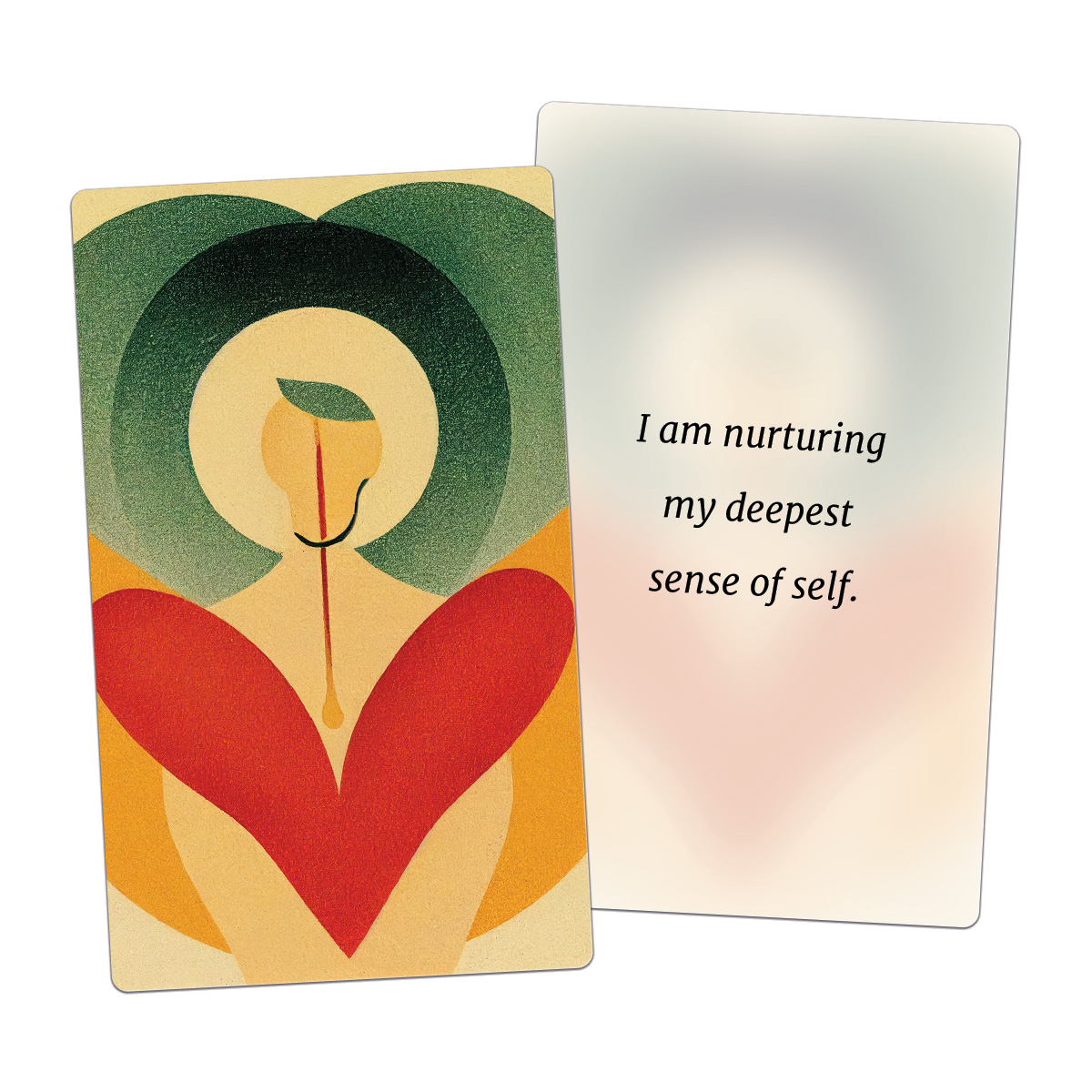 I am nurturing my deepest sense of self. (AFFIRMATION CARD)