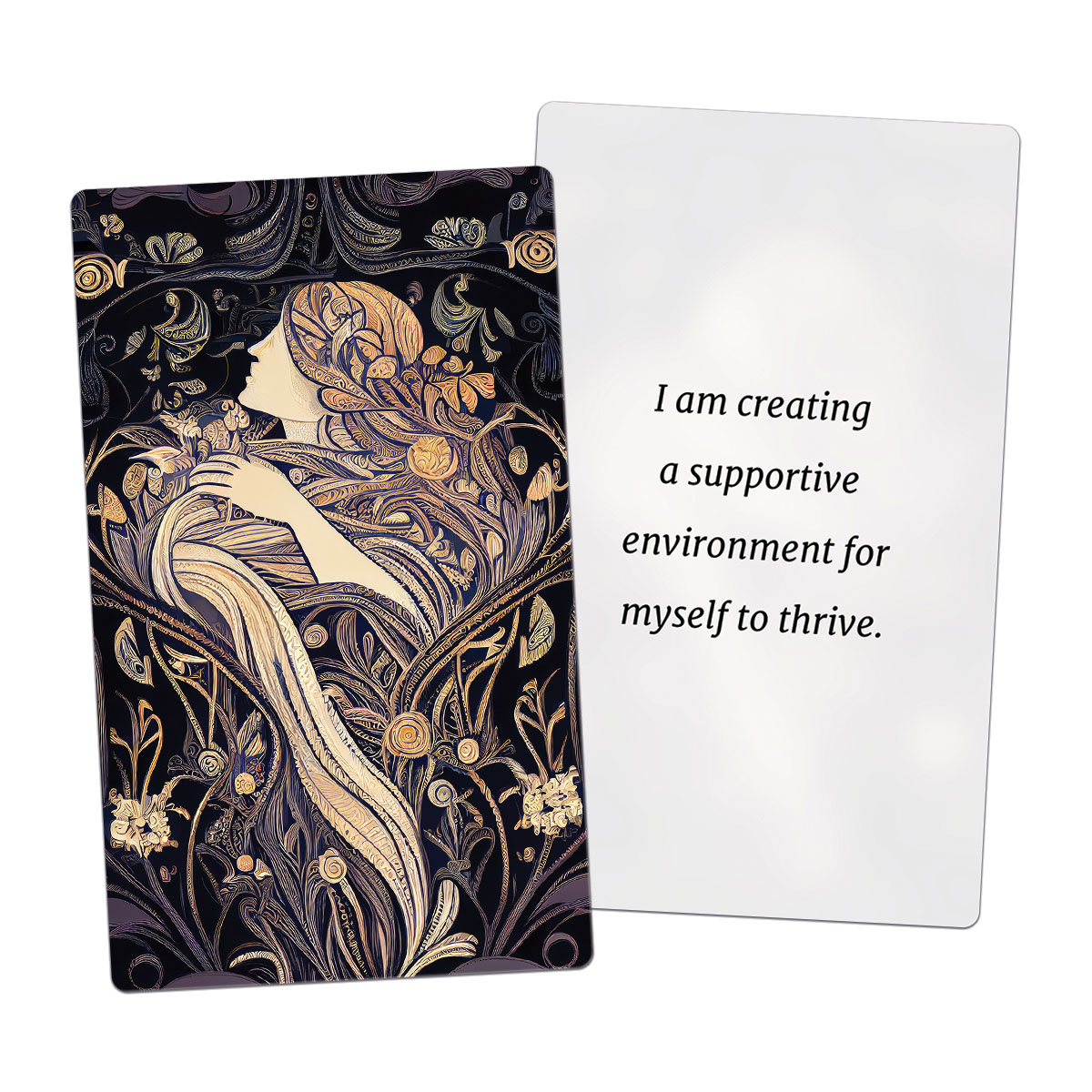 AFFIRMATION CARD: I am creating a supportive environment for myself to thrive