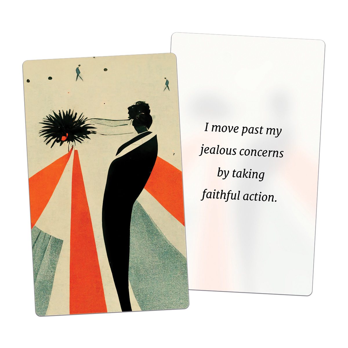 I move past my jealous concerns by taking faithful action. (AFFIRMATION CARD MOCKUP)