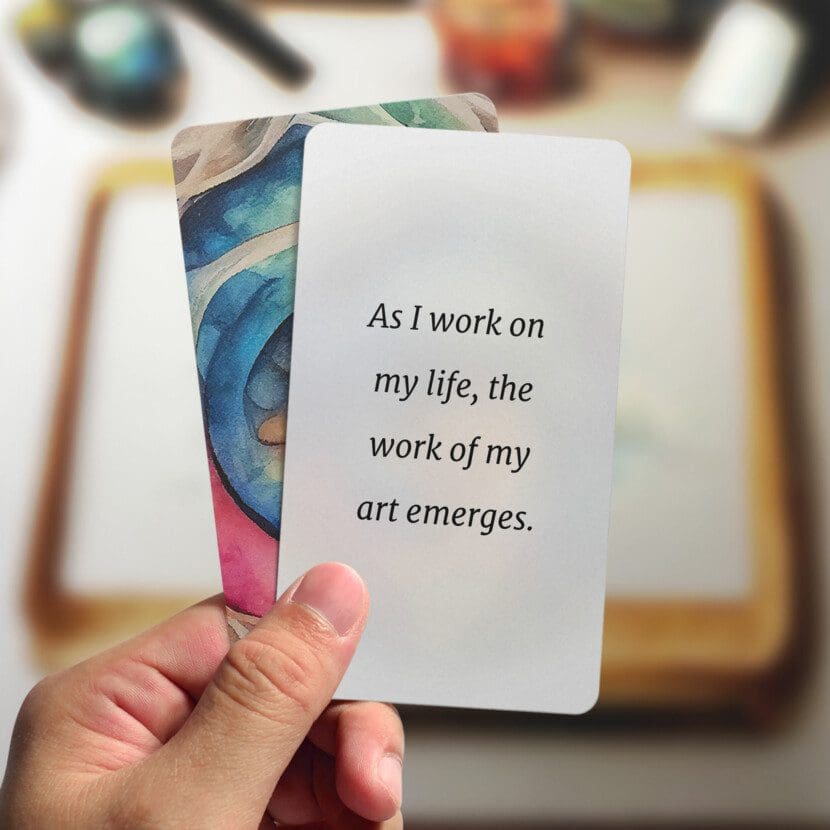 30 Printable Affirmation Cards to Inspire Creativity (Watercolor Edition)
